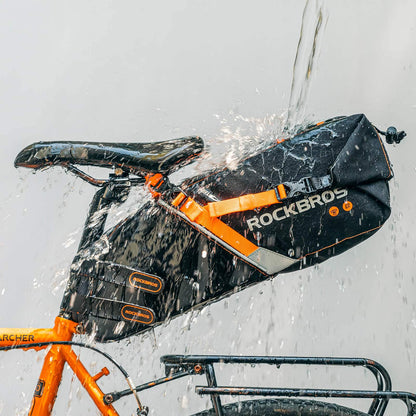 Vedenpitävä satulalaukku maasto- ja maantiepyörille, 10L, ROCKBROS
