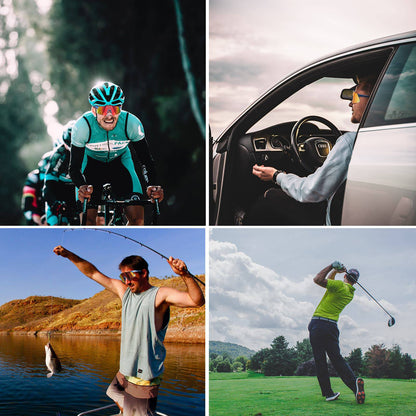 Aurinkolasit UV400-suojauksella pyöräilylasit naisille/miehille ROCKBROS