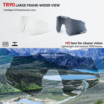 Aurinkolasit UV400-suojauksella pyöräilylasit naisille/miehille ROCKBROS