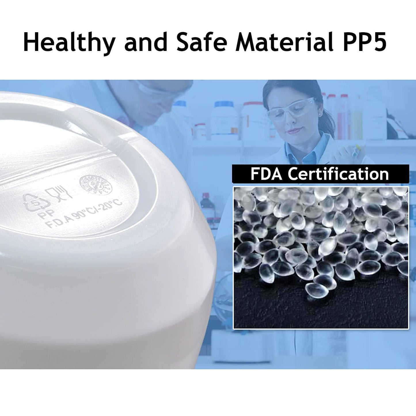 ROCKBROS 600 ml:n urheilujuomapullo PP5-muovista, toimitetaan pölysuojalla.