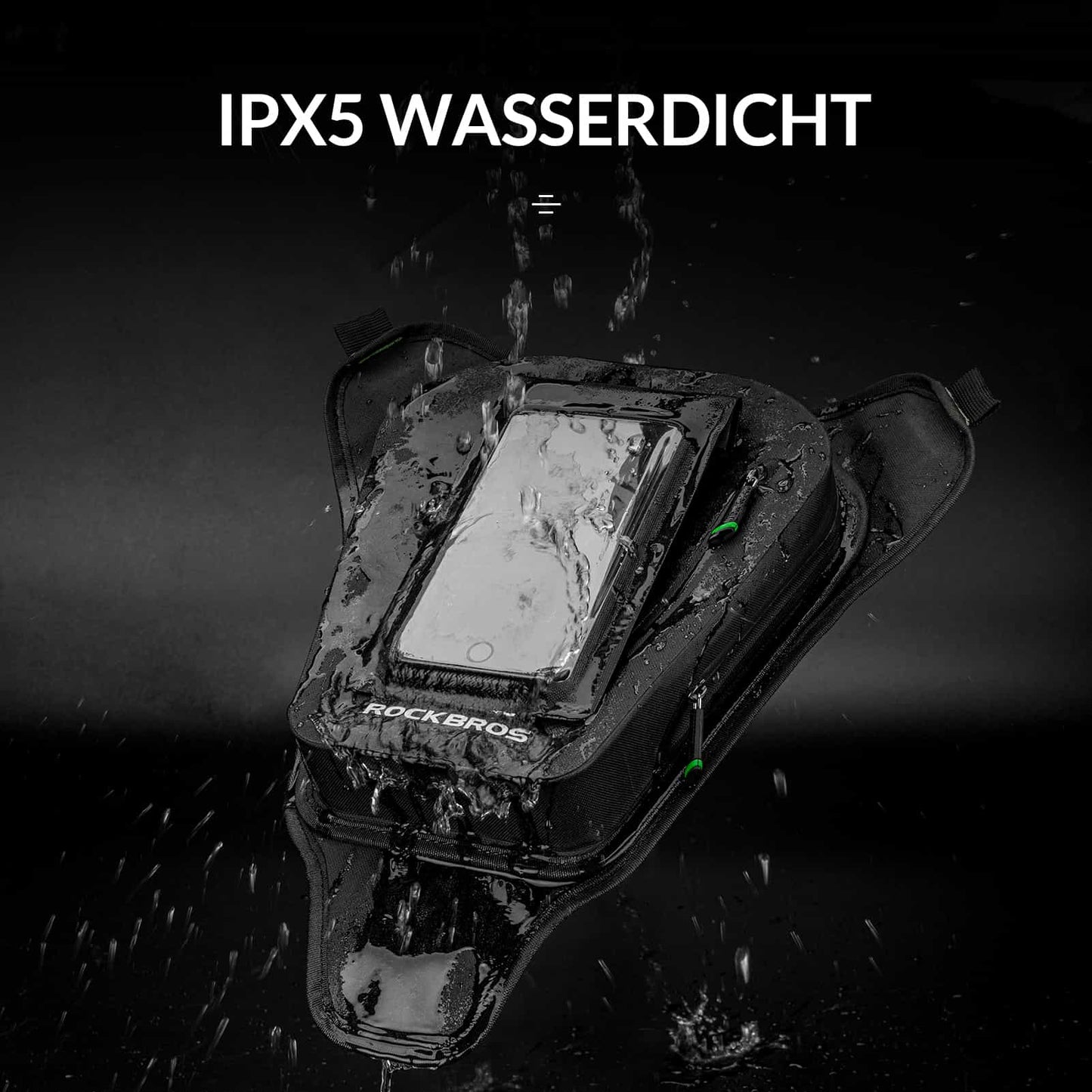 ROCKBROS moottoripyörän tankkilaukku jalkakassi magneettisella imukupilla