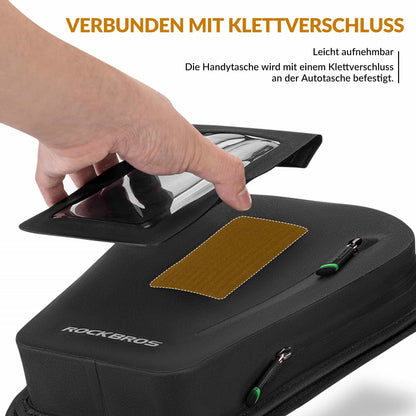 ROCKBROS moottoripyörän tankkilaukku jalkakassi magneettisella imukupilla