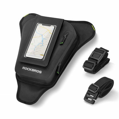 ROCKBROS moottoripyörän tankkilaukku jalkakassi magneettisella imukupilla