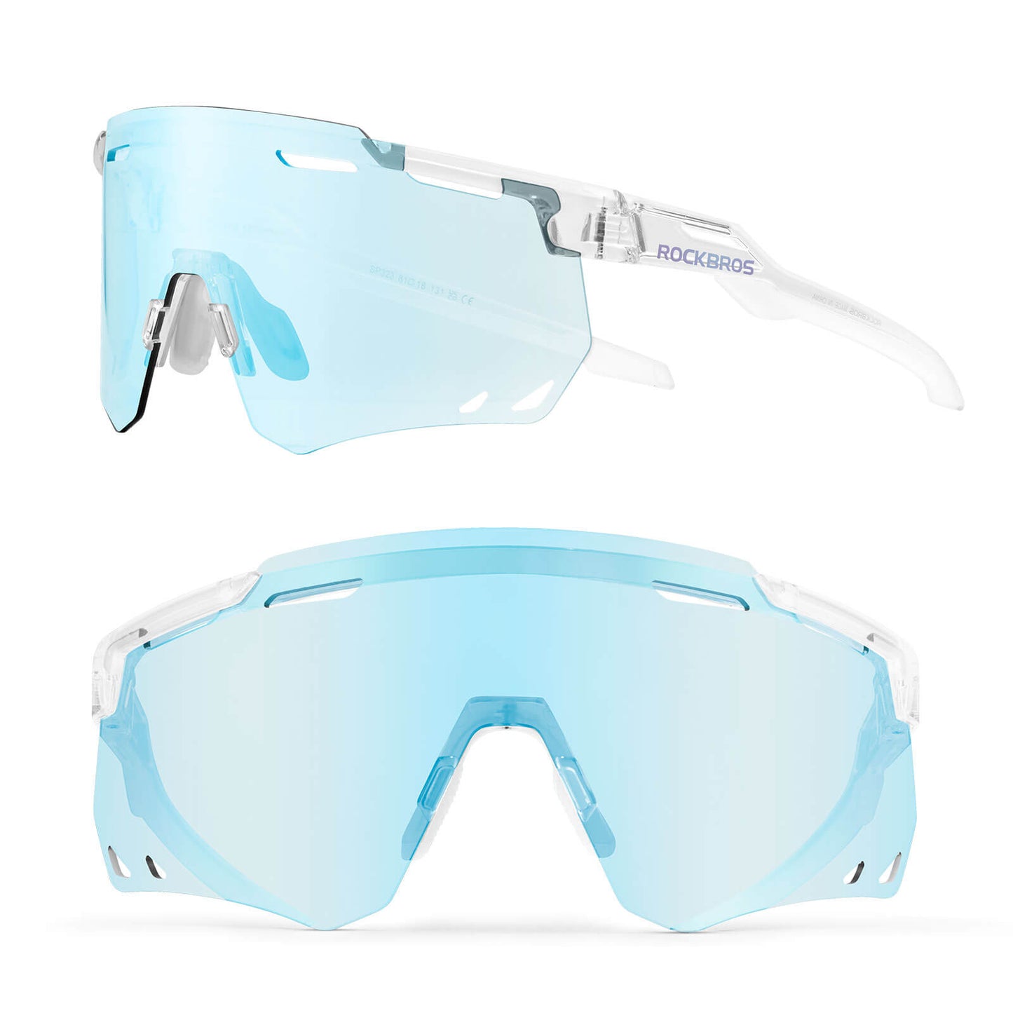Ultrakevyet pyöräilylasit, fotokromiset aurinkolasit UV400-suojalla, ROCKBROS