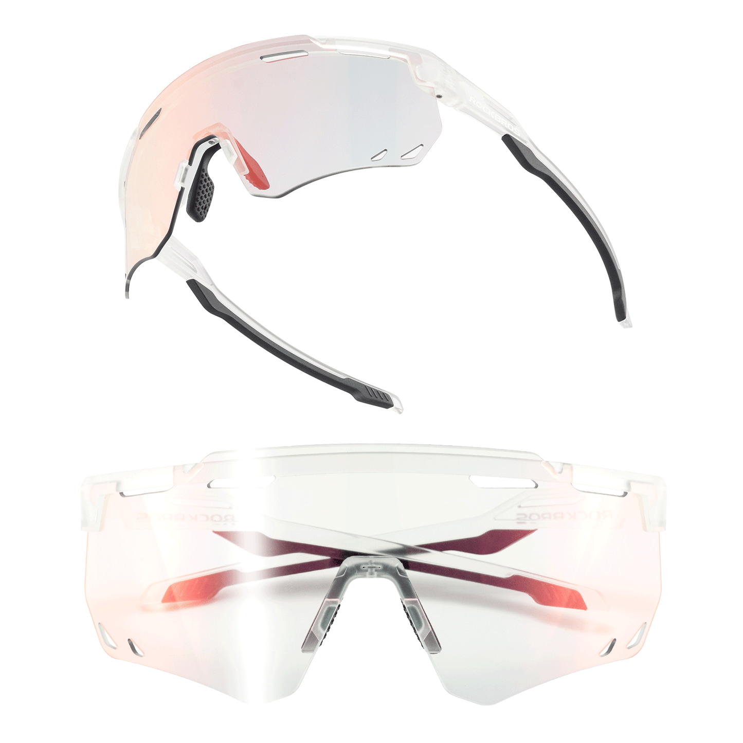 Ultrakevyet pyöräilylasit, fotokromiset aurinkolasit UV400-suojalla, ROCKBROS