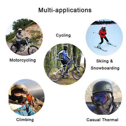 Lämmin balaklava, talvifleece-kauluri hengityssuodattimella, ROCKBROS