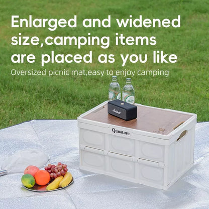 QUNATURE alumiinimatto makuumatto piknikmatto 240*240cm