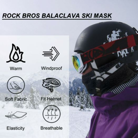 ROCKBROS kommandopipo polkupyörä/moottoripyörä syksytalvi ulkoiluun