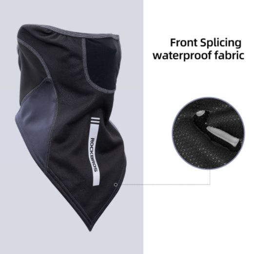 ROCKBROS Winter Neck Huivi moottoripyörän putkihuivi puolikas Balaclava Balaclava Unisex