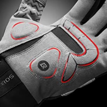 ROCKBROS Pyöräilyhanskat Kosketusnäyttö Tuulenpitävä Kokosormet