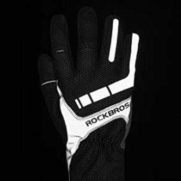ROCKBROS Pyöräilyhanskat Kosketusnäyttö Tuulenpitävä Kokosormet