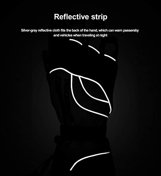 ROCKBROS Winter Gloves Lasketteluhanskat Naiset Miesten Lämpimät Tuulenpitävät Ski Lumilautailuun -20 astetta