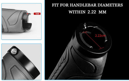 ROCKBROS ergonomiset polkupyörän ohjaustangon kahvat luistamattomat 22 mm