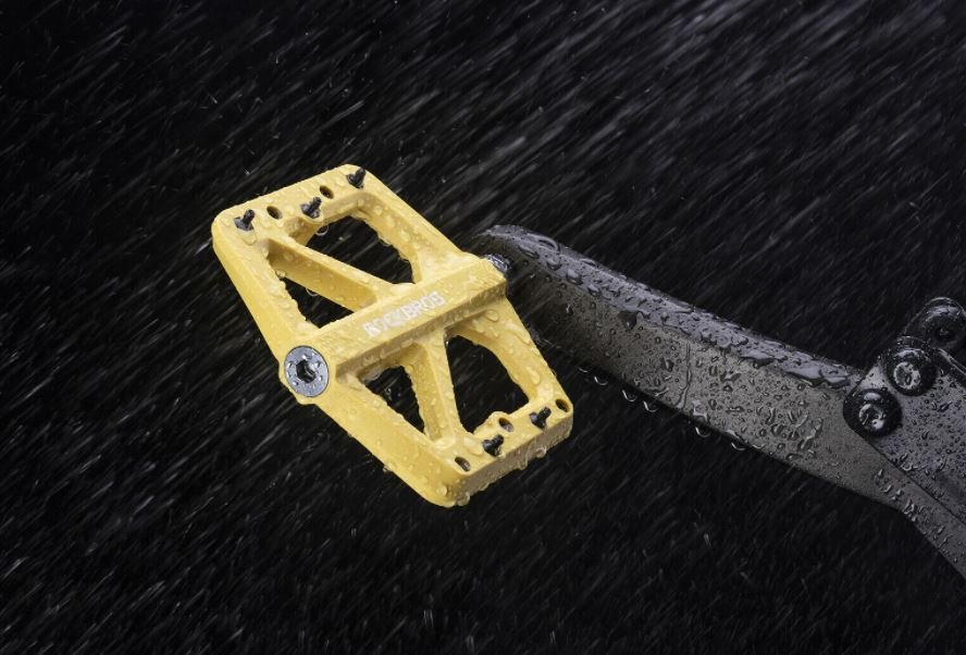 ROCKBROS Polkupyörän Nylon Polkimet Liukumattomat MTB Polkimet 9/16 tuuman 3 Suljetut laakerit