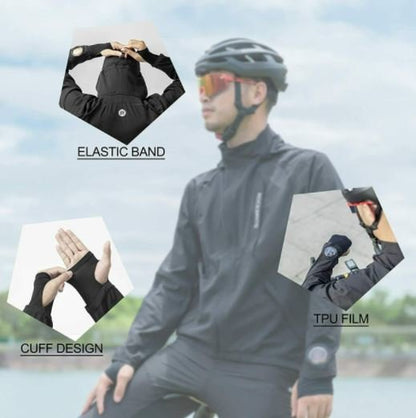 ROCKBROS Pyörätakki 3 in 1 Irrotettava Takki Veste Naisten/ Miesten Pyöräily