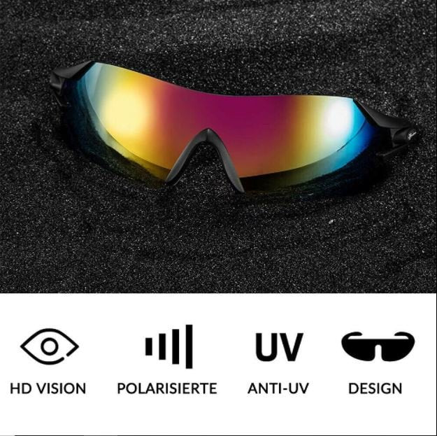 ROCKBROS Kehyksetön Polarisoitu Pyöräilyaurinkolasit UV400