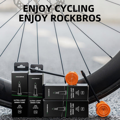 ROCKBROS polkupyörän putki 700 x 18-32C 35g TPU Presta valve maantiepyörä